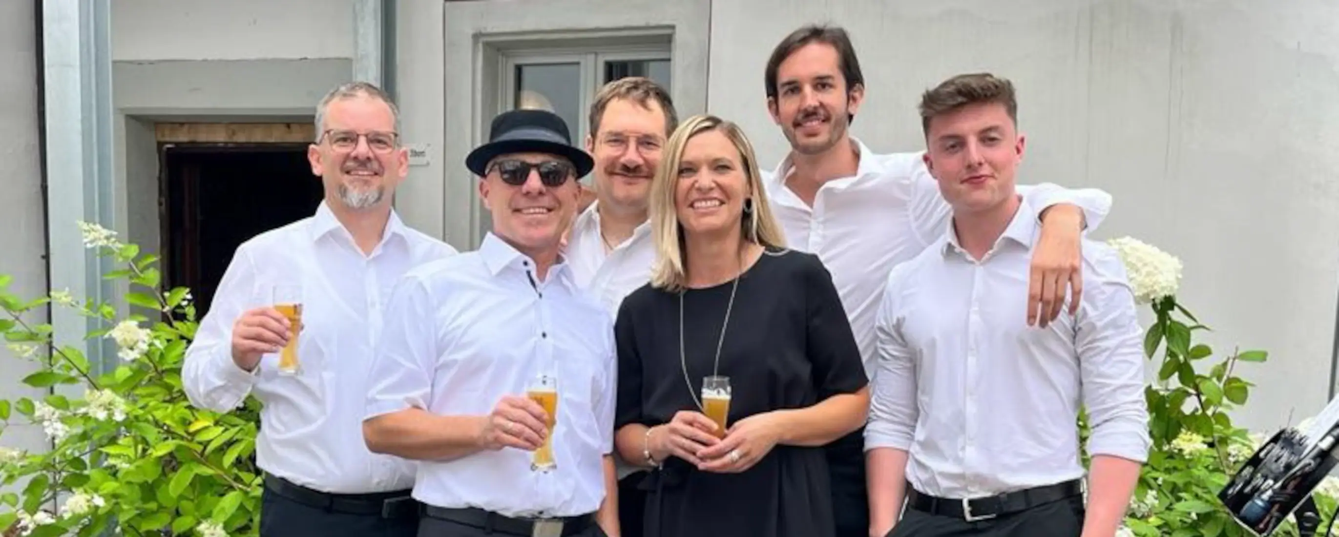 Die Partyband Edelwuid bei einer Hochzeit in Beilngries bei Herrler-Gourmet Restaurant und Catering.